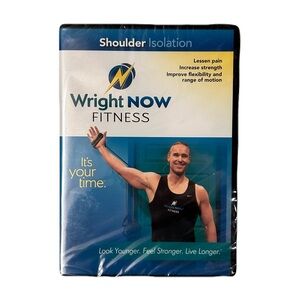New Sealed Wright Now Fitness Shoulder Isolation DVD